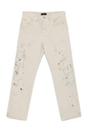 Jeans in denim di cotone beige PURPLE BRAND | P011DPAI325KHAKI